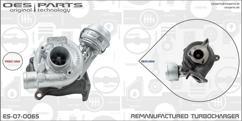 OES PARTS Компрессор, наддув ES-07-0065